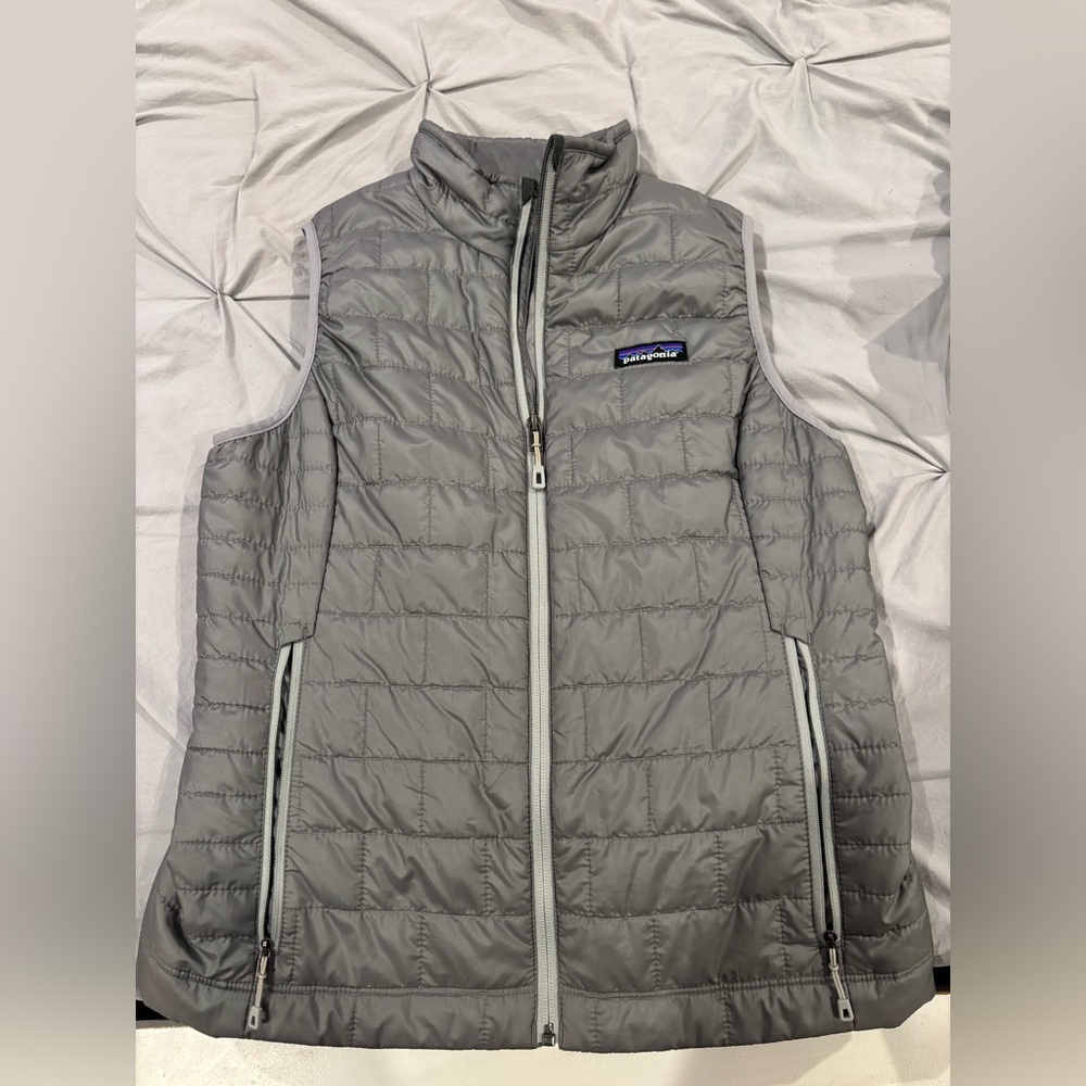 patagonia grey vest